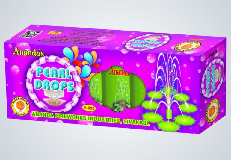 PEARL DROPS 6 IN 1 CHAKLKAR 6 COLOUR 5PCS
